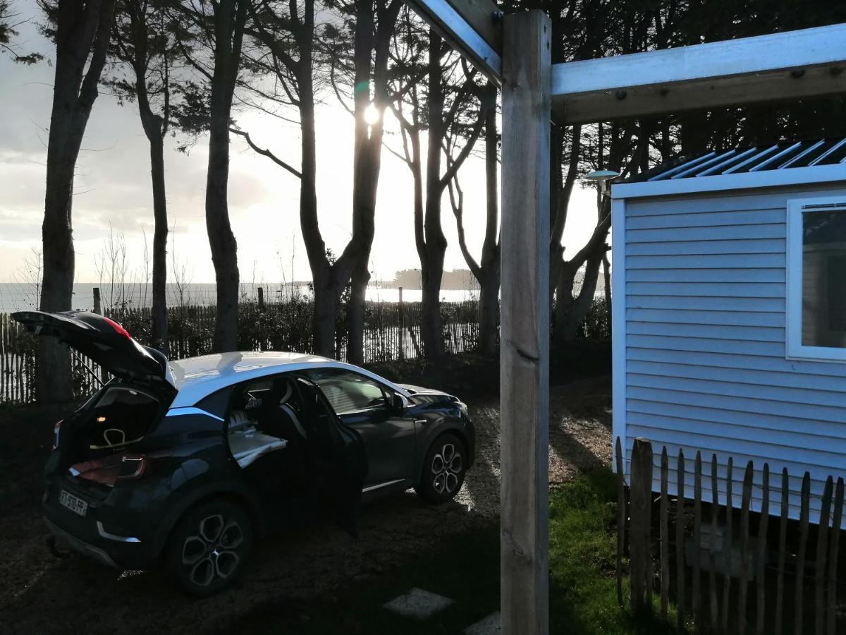 Mobilhome Neuf 2021 Vue Sur Mer Quiberon Eksteriør billede