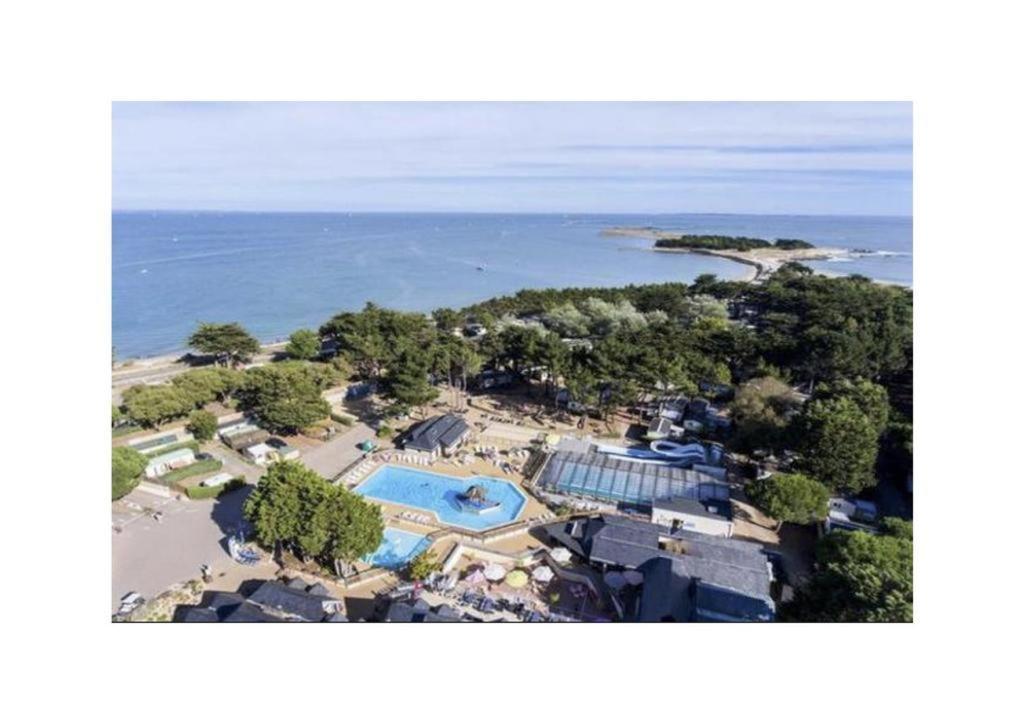 Mobilhome Neuf 2021 Vue Sur Mer Quiberon Eksteriør billede